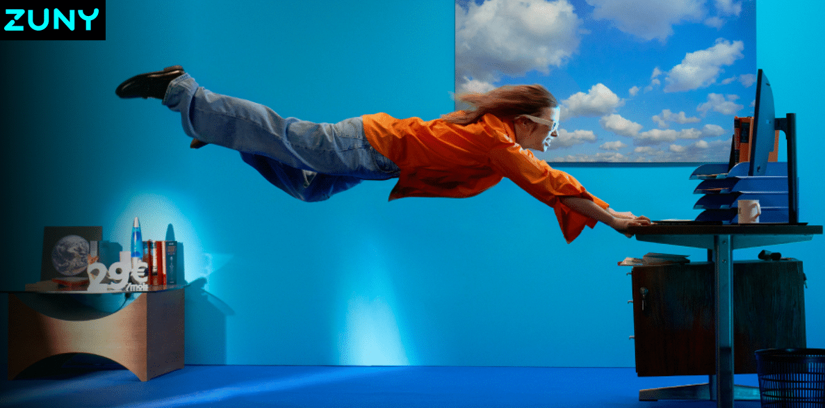 zuny femme surfe web