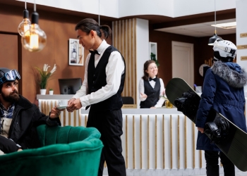 serveur saisonnier hiver