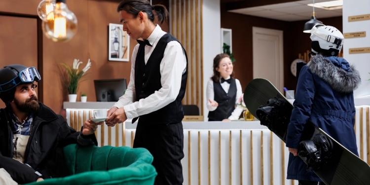 serveur saisonnier hiver