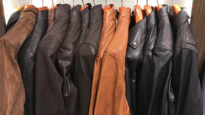 vestes en cuir